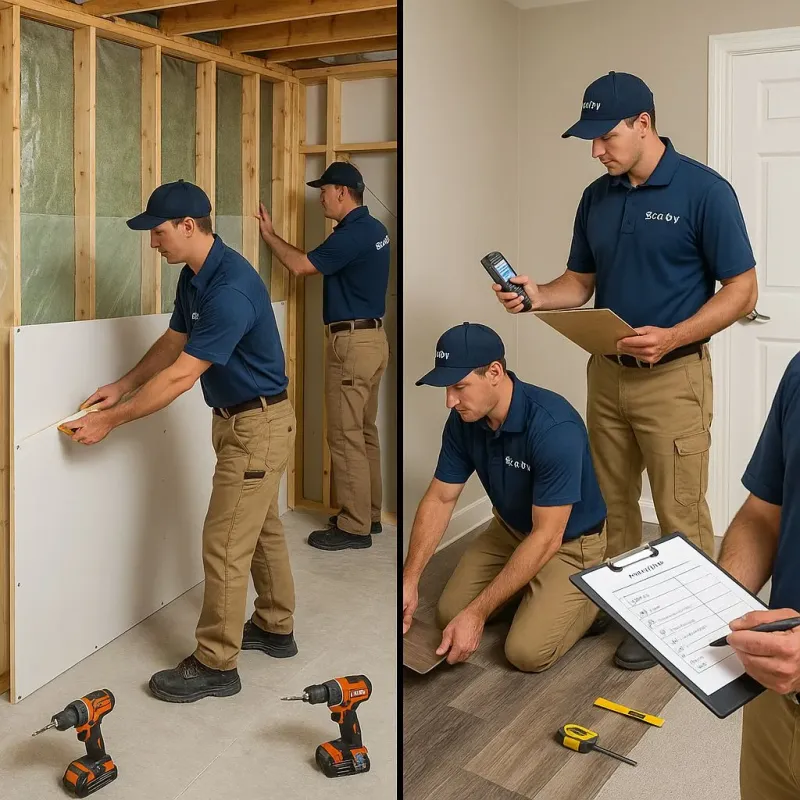 Repairs and Reconstruction process in Bristol, ME